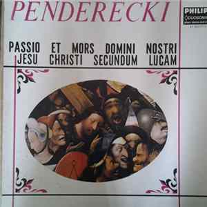 FLAC Penderecki - Passio Et Mors Domini Nostri Jesu Christi Secundum Lucam