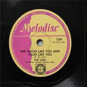 FLAC The Lion , Caribbean Calypso Rhythm Boys - Tamborina / She Walks Like You And She Talks Like You