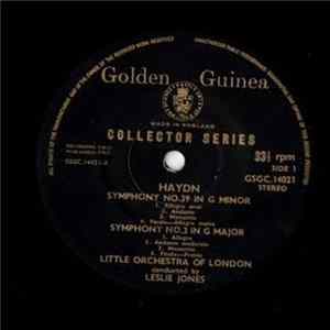FLAC Haydn, The Little Orchestra Of London, Leslie Jones - Symphony No. 39 / Symphony No. 3 / Symphony No. 73 "La Chasse"