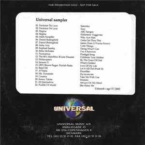 FLAC Various - Universal Sampler Uge 37/2002