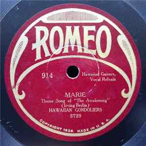 FLAC Hawaiian Gondoliers - Marie / Hawaiian Happiness