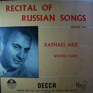 FLAC Raphael Arie - Recital Of Russian Songs / Number One