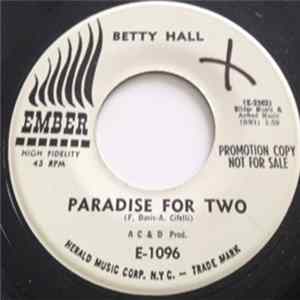 FLAC Betty Hall - Paradise For Two