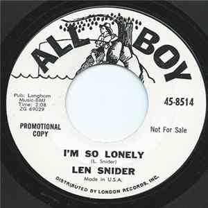 FLAC Len Snider - I'm So Lonely