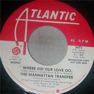 FLAC Manhattan Transfer - Where Did Our Love Go