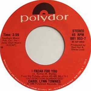 FLAC Carol Lynn Townes - I Freak For You