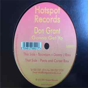 FLAC Don Grant - Gonna Get Ya
