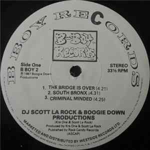 FLAC DJ Scott La Rock & Boogie Down Productions - The Bridge Is Over