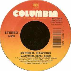 FLAC Sophie B. Hawkins - California Here I Come
