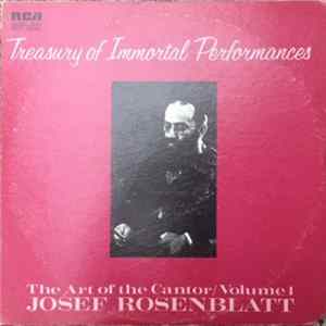 FLAC Yossele Rosenblatt - The Art of the Cantor, Volume 1