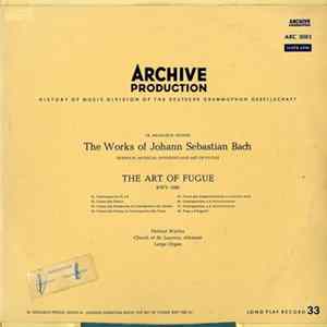 FLAC Johann Sebastian Bach - Helmut Walcha - The Art Of Fugue, BWV 1080 (II)