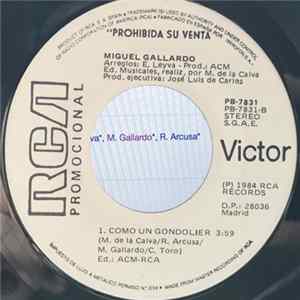 FLAC Miguel Gallardo - Muchachita / Como Un Gondolier