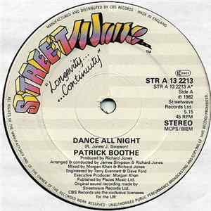 FLAC Patrick Boothe - Dance All Night