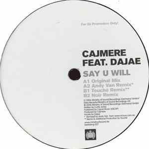 FLAC Cajmere - Say U Will