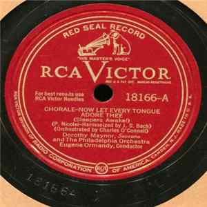 FLAC Bach, The Philadelphia Orchestra, Eugene Ormandy - Now Let Every Tongue Adore Thee / Herzliebster Jesu
