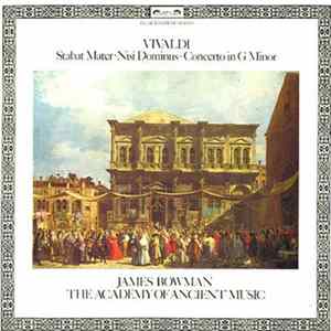 FLAC Vivaldi - James Bowman , The Academy Of Ancient Music - Stabat Mater • Nisi Dominus • Concerto In G Minor