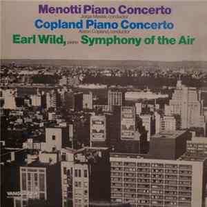 FLAC Menotti, Copland - Earl Wild, Symphony Of The Air - Piano Concerto
