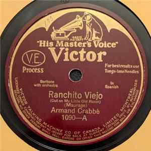 FLAC Armand Crabbé - Ranchito Viejo / La Canción Del Olvido
