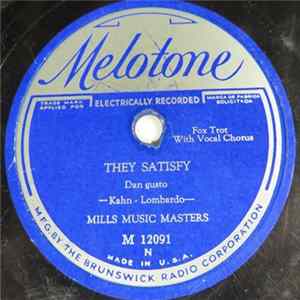 FLAC Mills Music Masters - They Satisfy / Please Don't Talk About Me When I'm Gone