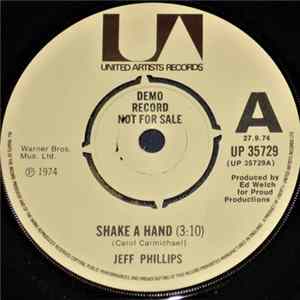 FLAC Jeff Phillips - Shake A Hand