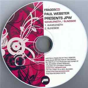 FLAC Paul Webster Presents JPW - Wavelength / Blindside