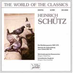 FLAC Heinrich Schütz - Die Matthäuspassion SWV 479 / Historia Der Auferstehung Jesu Christi SWV 50