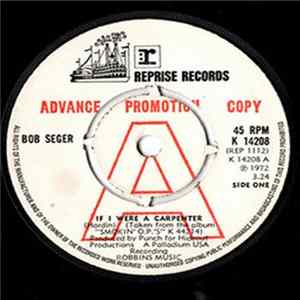 FLAC Bob Seger - If I Were A Carpenter / Jesse James