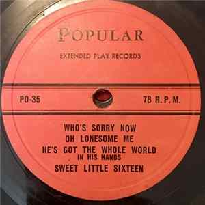 FLAC Unknown Artist - Who's Sorry Now