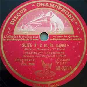 FLAC Bach - Suite N° 3 En Ré Majeur / Suite N° 4 En Ré Majeur