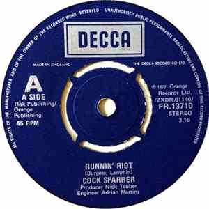 FLAC Cock Sparrer - Runnin' Riot