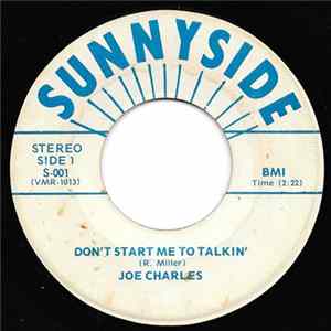 FLAC Joe Charles - Don't Start Me To Talkin'