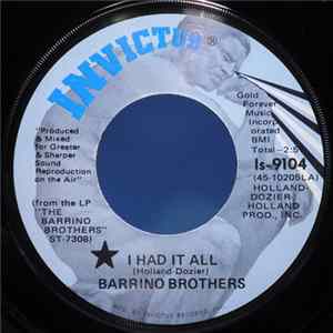 FLAC Barrino Brothers - I Had It All