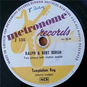 FLAC Ralph & Bert Bergh - Temptation Rag / Smörgåsbord Rag