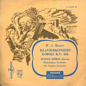FLAC W. A. Mozart, Rudolf Serkin - Klavierkonzert D-moll K.V. 466