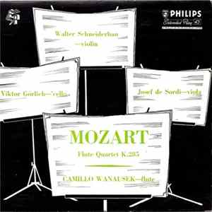 FLAC Mozart - Vienna Symphony Orchestra Chamber Ensemble, Camillo Wanausek - Flute Quartet In D, K.285