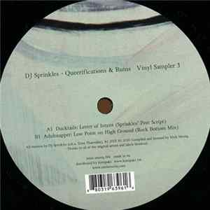 FLAC DJ Sprinkles - Queerifications & Ruins Vinyl Sampler 3