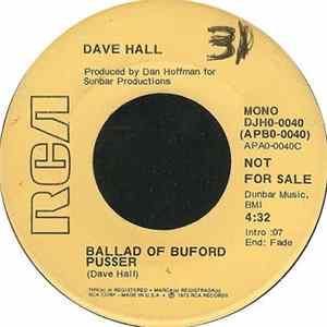 FLAC Dave Hall - Ballad Of Buford Pusser