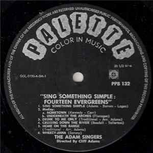 FLAC The Adam Singers - Sing Something Simple: Fourteen Evergreens