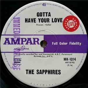 FLAC The Sapphires - Gotta Have Your Love / Gee I'm Sorry Baby