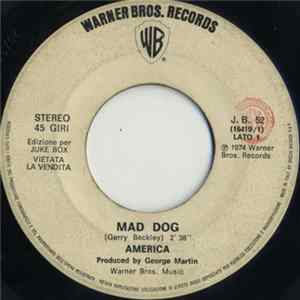 FLAC America / John Allan Et Les Africa Queens - Mad Dog / Good Bye Mama