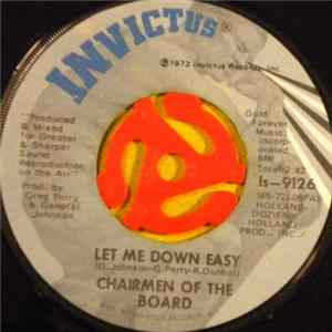 FLAC Chairmen Of The Board - Let Me Down Easy / I Can't Find Myself
