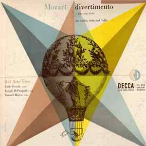 FLAC Mozart − Bel Arte Trio - Divertimento In E Flat Major, K 563 For Violin, Viola And Cello