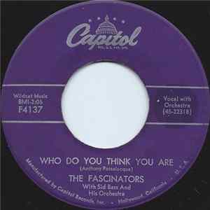 FLAC The Fascinators With Sid Bass And His Orchestra - Who Do You Think You Are / Come To Paradise