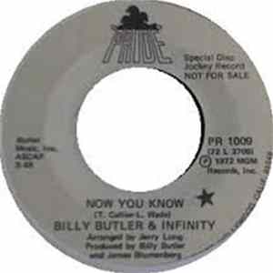 FLAC Billy Butler And Infinity - Now You Know / (What Do You Do) When Your Baby's Gone