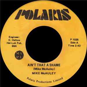 FLAC Mike McAuley - Ain't That A Shame