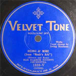 FLAC The Bar Harbor Society Orchestra - Heart O' Mine / Poor Puncinello
