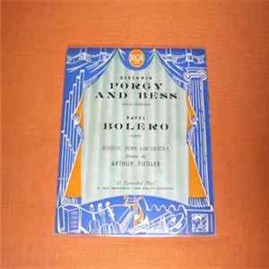 FLAC The Boston Pops Orchestra, Arthur Fiedler - Bolero / Porgy And Bess Medley