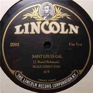 FLAC Beale Street Five / University Sextette - Saint Louis Gal / Last Night On The Back Porch