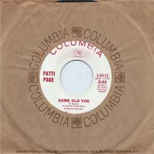 FLAC Patti Page - Same Old You