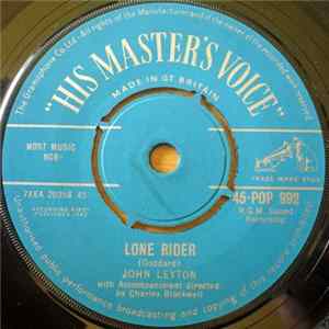 FLAC John Leyton - Lone Rider